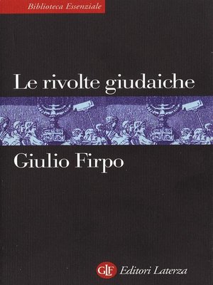 cover image of Le rivolte giudaiche